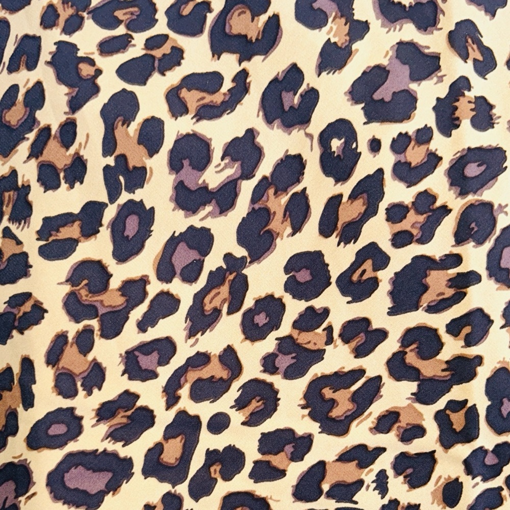 🆕🫎 Abercrombie Leopard Julia Slip Maxi Dress Small NWT - Picture 11 of 14